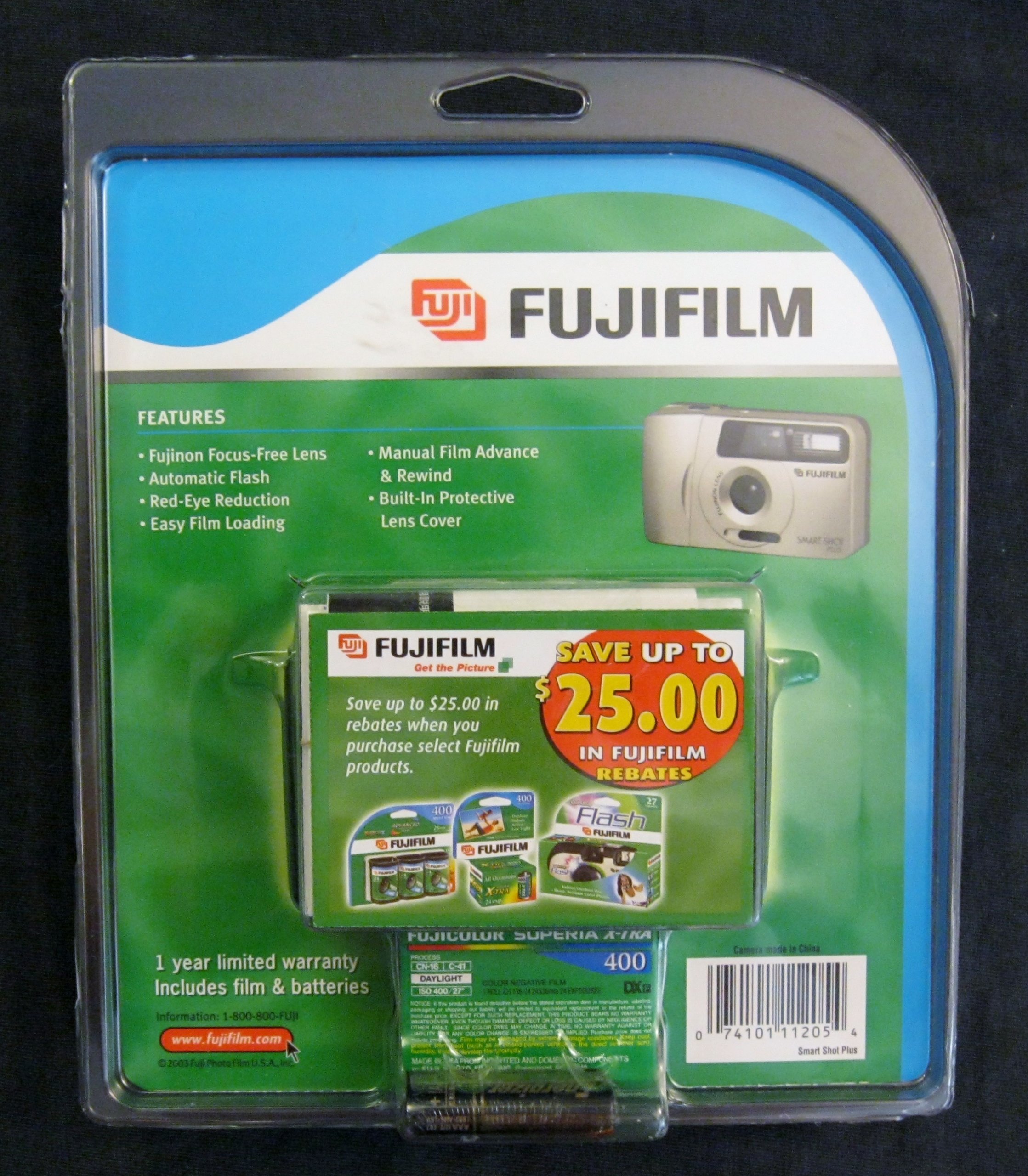 Amazon.com : Fujifilm SmartShot Plus 35mm Camera : Electronics